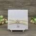 Flocked Invitation Card Wedding Card with Paper Box Greeting Card Customized 